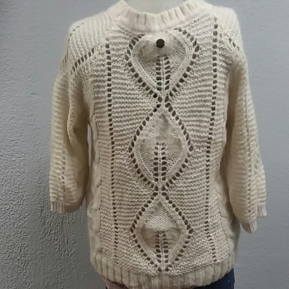 Off White Knit Spring Sweater by DEPT - Picture 4 of 8